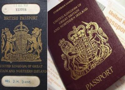 خبر هزینه 500 میلیون پوندی تغییر پاسپورت های انگلستان کذب است