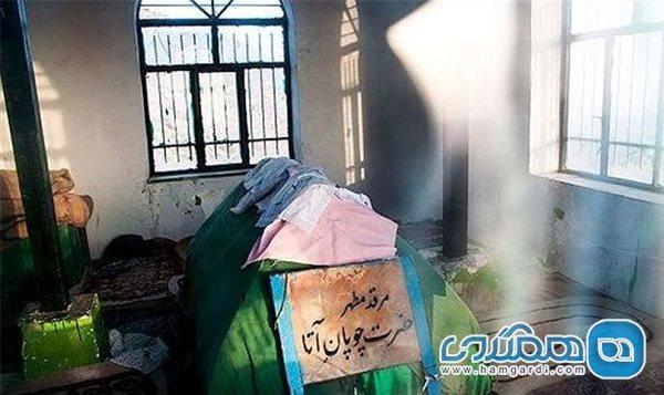 مقبره عالم بابا و چوپان عطا یکی از دیدنی های استان گلستان به شمار می رود